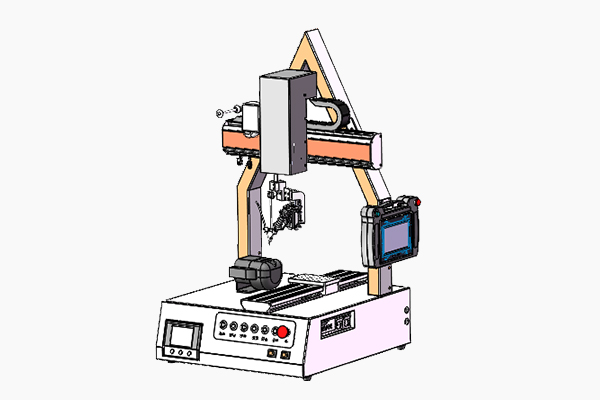 Gantry soldering machine